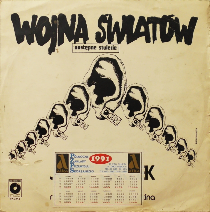 Józef Skrzek – Wojna Światów - Następne Stulecie Polskie Nagrania Muza – SX 2342