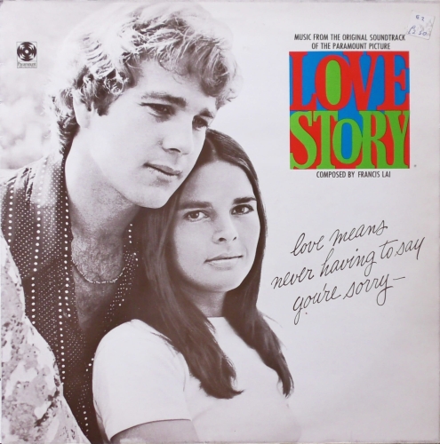 Francis Lai – Love Story - Music From The Original Soundtrack Paramount Records – SPFL 267