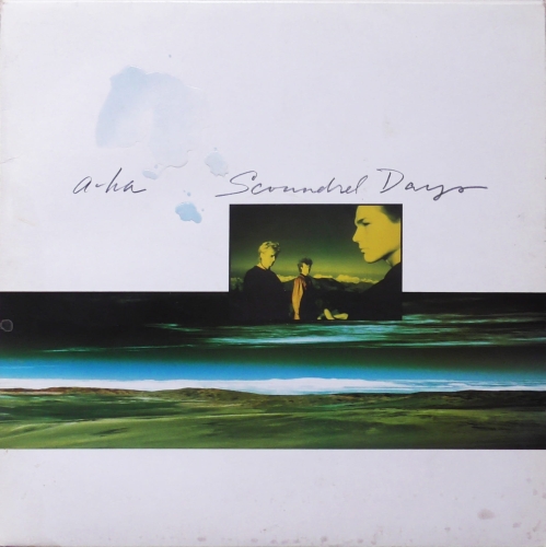 a-ha – Scoundrel Days Warner Bros. Records – 925 501-1 Embossed sleeve