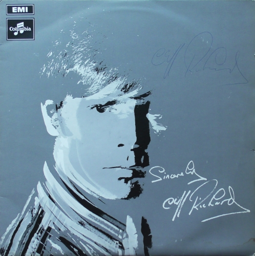 Cliff Richard – Sincerely Columbia – SX 6357 Cover signiert von Cliff