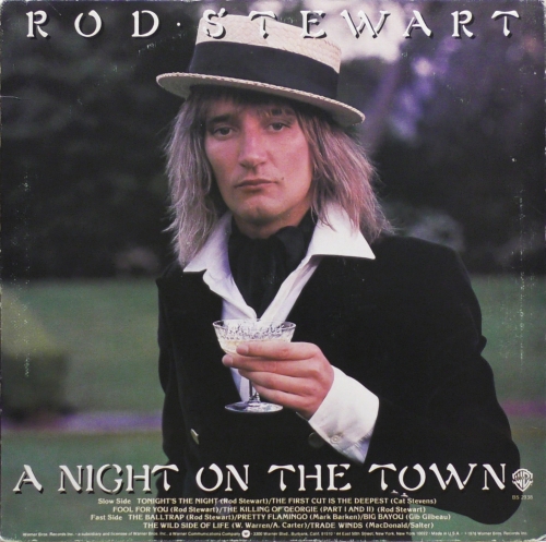 Rod Stewart – A Night On The Town Warner Bros. Records – BS 2938