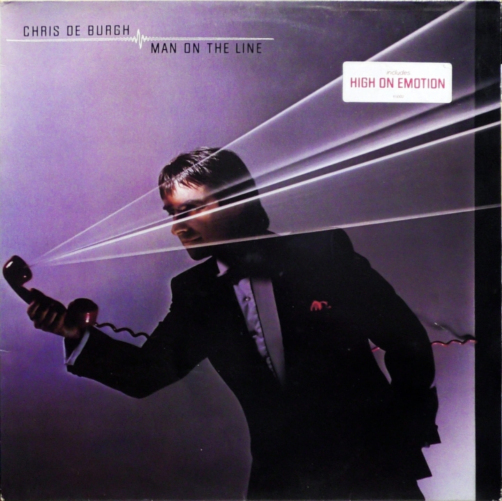 Chris de Burgh – Man On The Line A&M Records – AMLX 65002