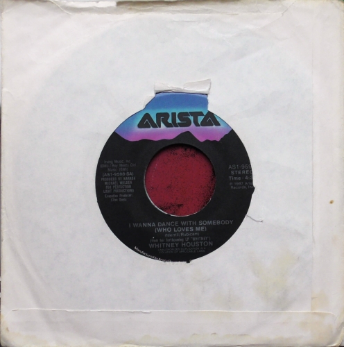 Whitney – I Wanna Dance With Somebody (Who Loves Me) Arista – ASI-9598