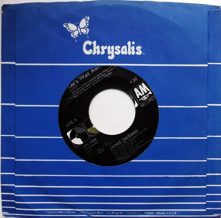Janet Jackson – Let's Wait Awhile A&M Records – AM-2906