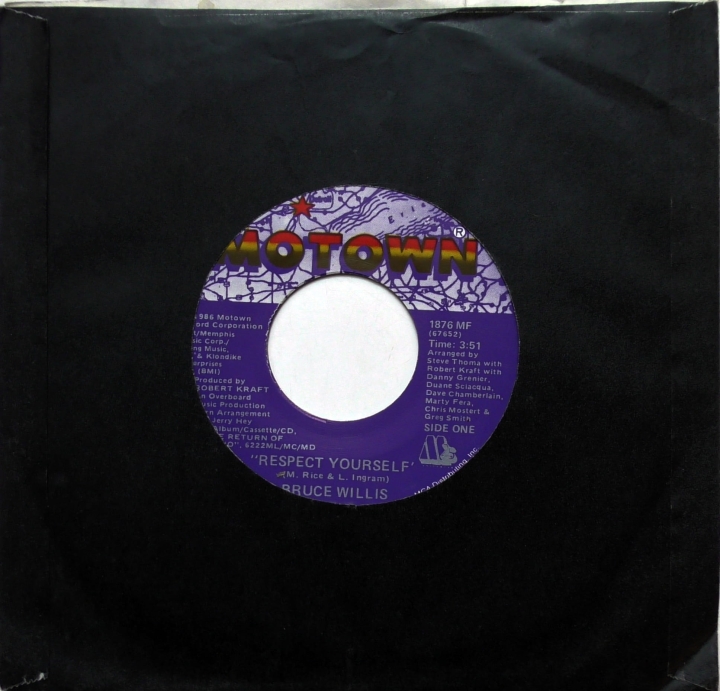 Bruce Willis – Respect Yourself  Motown – 1876MF