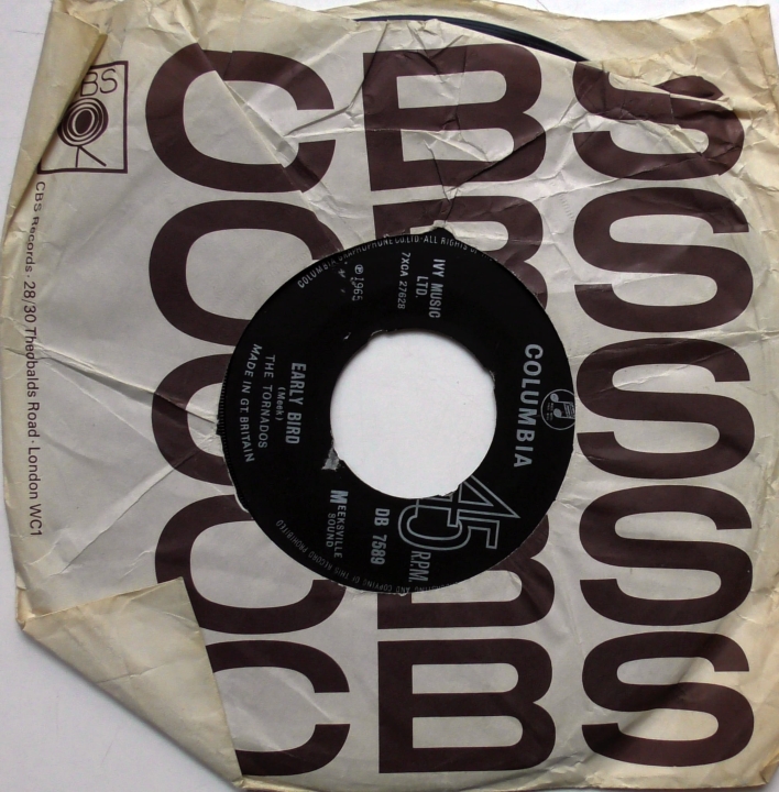 The Tornados – Early Bird Columbia – DB 7589