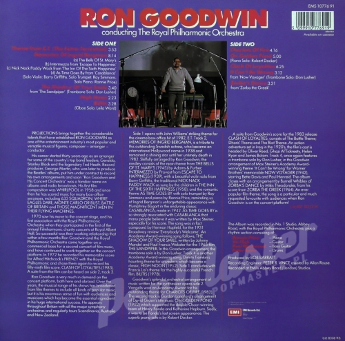 Ron Goodwin Conducting The Royal Philhalrmonic Orchestra Projections EMS 10776 91