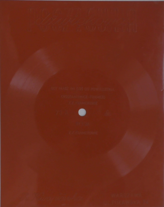 Framerowie – Gdy Masz Mi Coś Do Powiedzenia / Ty I Ja Z. Kwapińska – 73.A