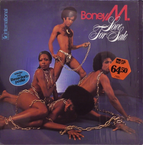 Boney M. – Love For Sale + POSTER Hansa International – 28 888 OT