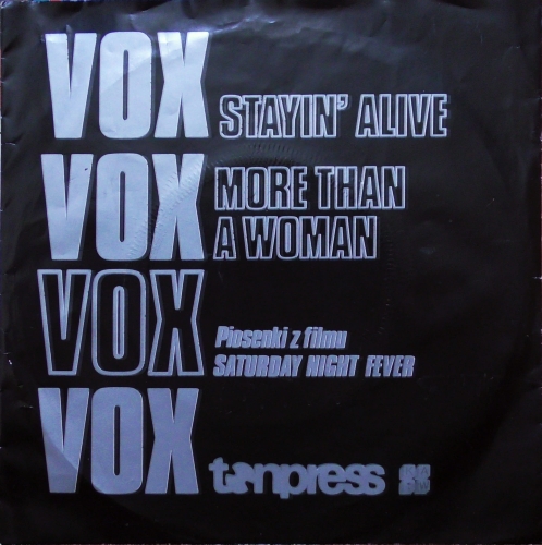 VOX – Stayin' Alive / More Than A Woman Tonpress – S-267
