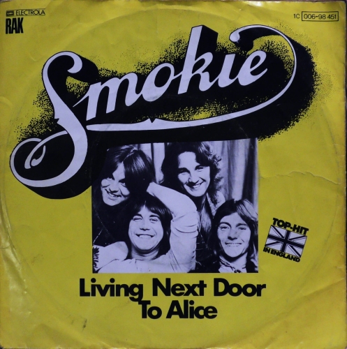 Smokie – Living Next Door To Alice RAK – 1C 006-98 451