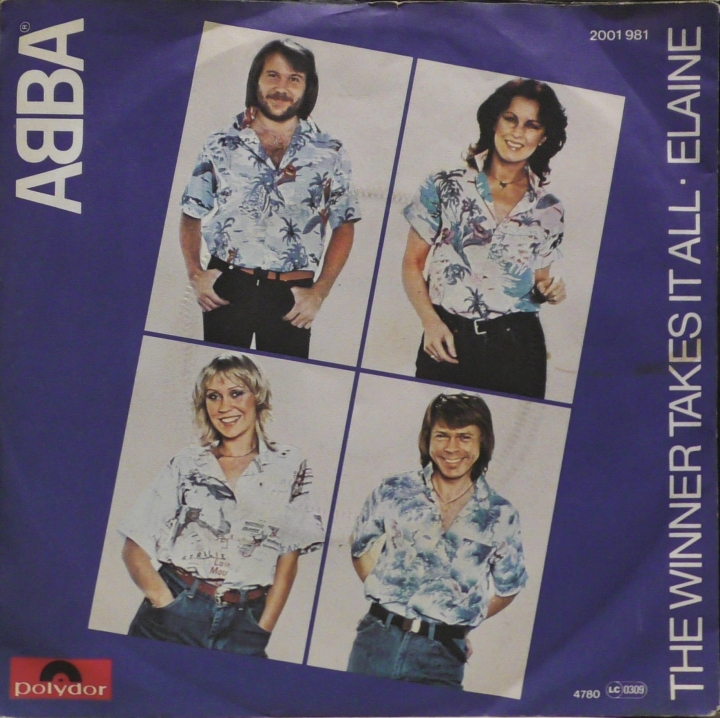 ABBA – The Winner Takes It All / Elaine Polydor – 2001 981