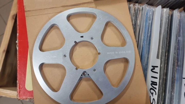 Szpula aluminiowa REEL TO REEL CYLDON do taśmy magnetofonowej 10,5"