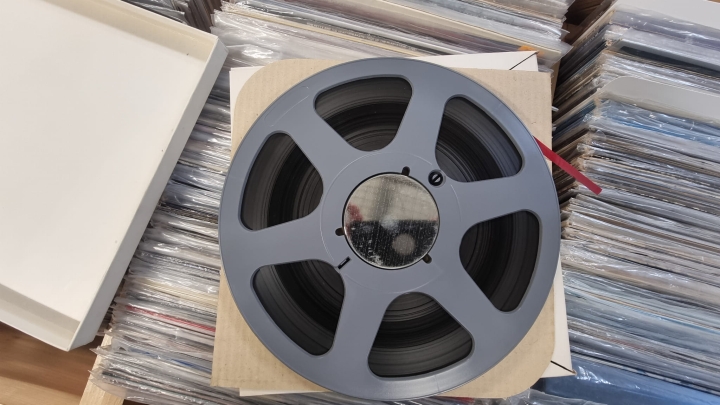Szpula aluminiowa REEL TO REEL CYLDON do taśmy magnetofonowej 10,5"