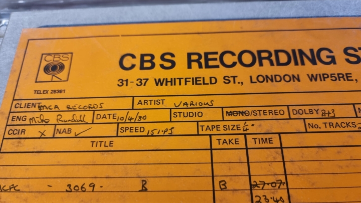 Szpula aluminiowa do taśmy magnetofonowej Reel To Reel 10,5"