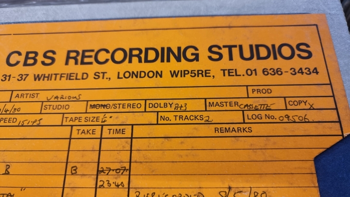 Szpula aluminiowa do taśmy magnetofonowej Reel To Reel 10,5"