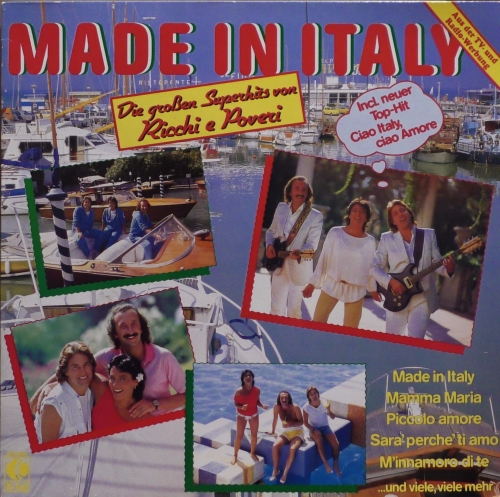 Ricchi E Poveri – Made In Italy - Die Großen Superhits Von Ricchi E Poveri Baby Records (2) – TG 1469