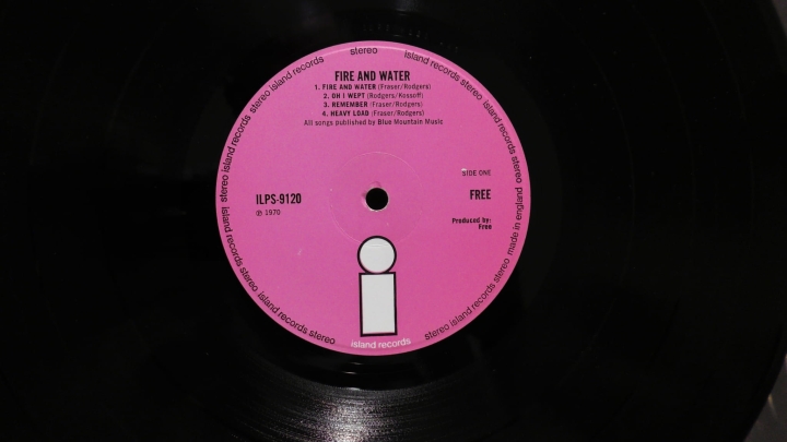 Free – Fire And Water Island Records – ILPS-9120