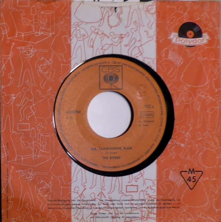 The Byrds – Mr. Tambourine Man CBS – 1922