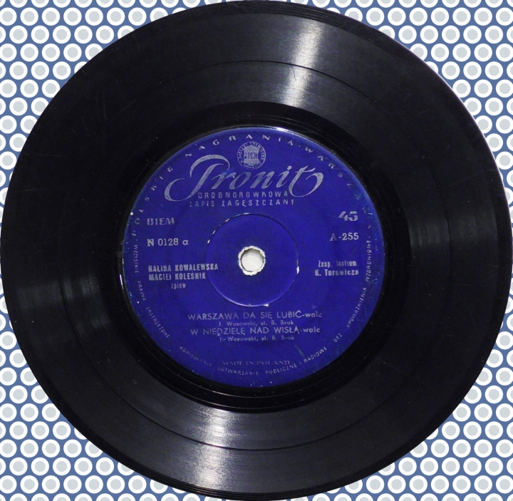 Halina Kowalewska, Maciej Koleśnik, Zesp. Instrum. K. Turewicza* – Warszawa Da Się Lubić / W Niedzielę Nad Wisłą / Na Katarynce / Głęboka Studzienka Pronit – N 0128