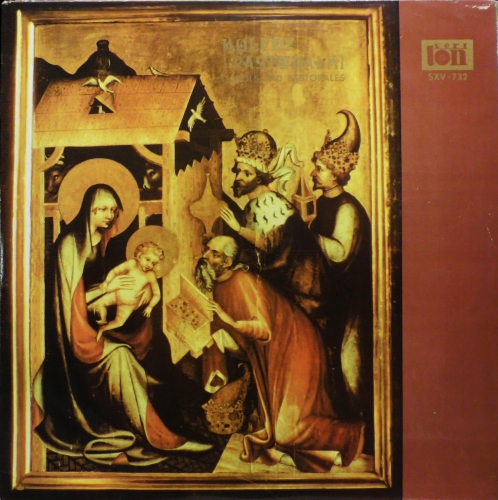 Leokadia Rymkiewicz-Ładysz, Bernard Ładysz, Chór Męski "Harfa", Warszawska Orkiestra Kameralna, Jerzy Dobrzański – Kolędy I Pastorałki Veriton – SXV-732-P