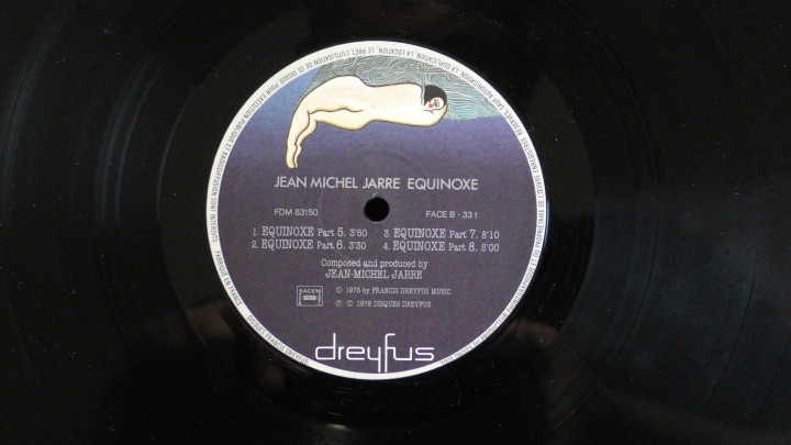 Jean-Michel Jarre – Equinoxe Disques Dreyfus – FDM 83150
