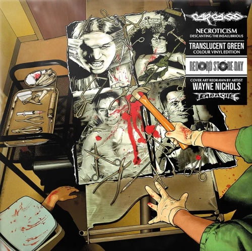 Carcass - Necroticism Descanting The Insalubrious [Translucent Green LP]