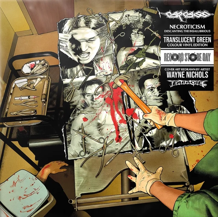 Carcass - Necroticism Descanting The Insalubrious [Translucent Green LP]