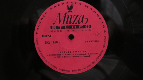 Tadeusz Woźniak – Tadeusz Woźniak Polskie Nagrania Muza – SXL 1160