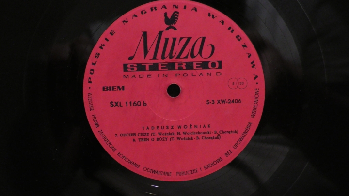 Tadeusz Woźniak – Tadeusz Woźniak Polskie Nagrania Muza – SXL 1160