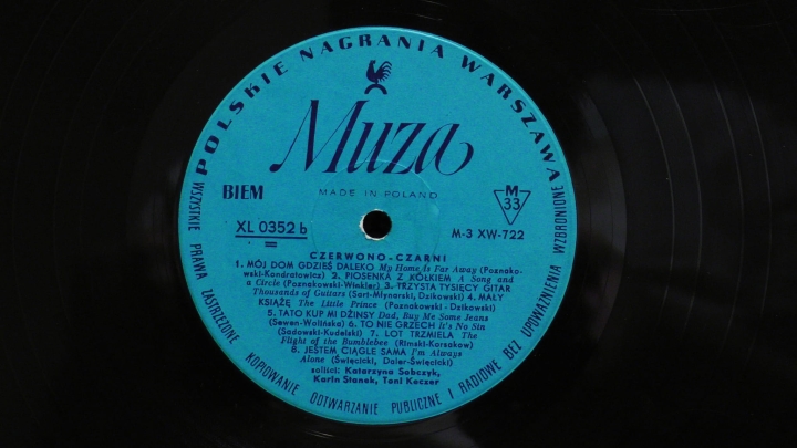 Czerwono-Czarni – Czerwono-Czarni Polskie Nagrania Muza – XL 0352