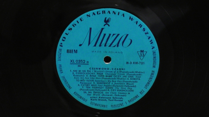 Czerwono-Czarni – Czerwono-Czarni Polskie Nagrania Muza – XL 0352