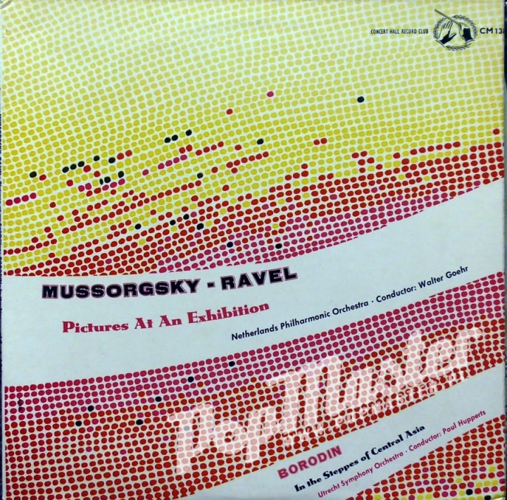 Walter Goehr Netherlands Philharmonic Orchestra Paul Hupperts Mussorgsky - Ravel Borodin CM 138