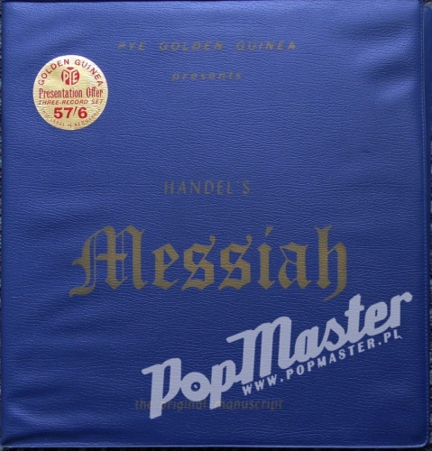 Handel's Messiah The Original Manuscript 3LP GGL.0062-1/2/3