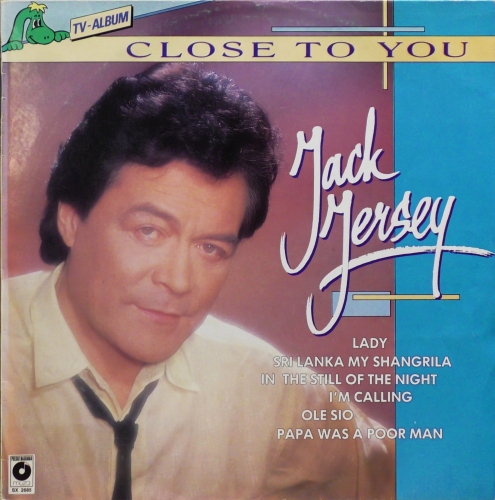 Jack Jersey – Close To You Polskie Nagrania Muza – SX 2685
