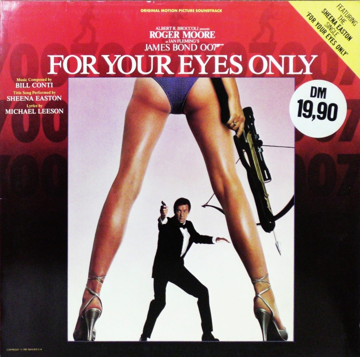Bill Conti – For Your Eyes Only (Original Motion Picture Soundtrack) Liberty – 1C 064-400 023