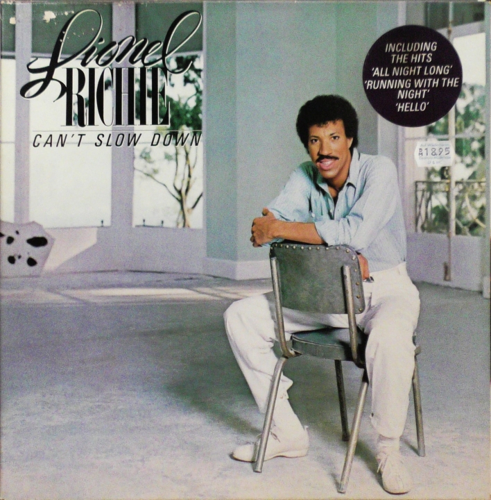 Lionel Richie – Can't Slow Down  Motown – ZL 72020