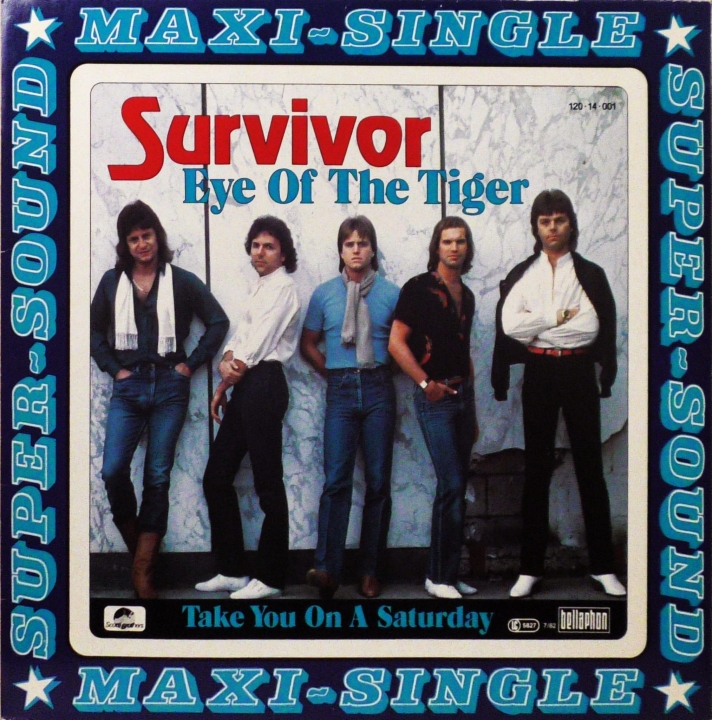 Survivor – Eye Of The Tiger Scotti Bros. Records – 120·14·001