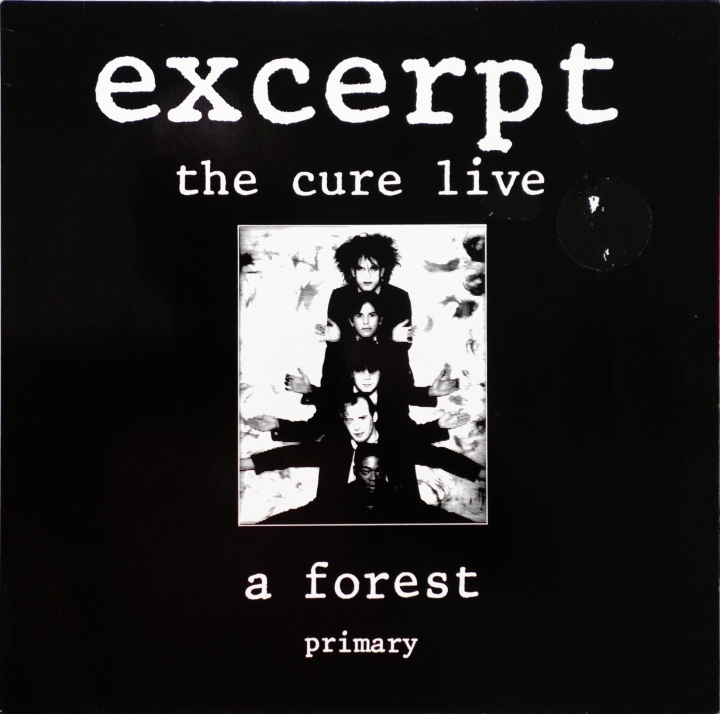 The Cure – Excerpt - The Cure Live  Fiction Records ‎– 881 448-1
