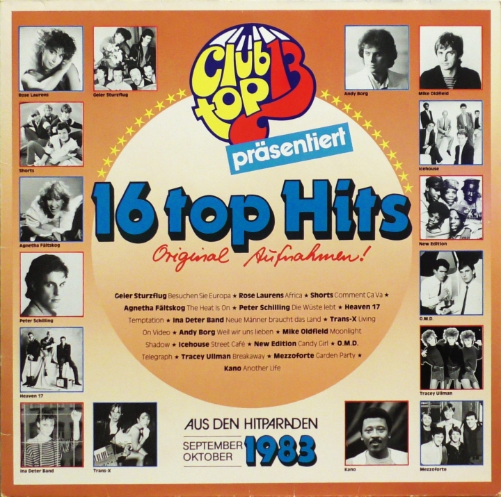 16 Top Hits - Aus Den Hitparaden September Oktober 1983 Club Top 13 – 46 024 6