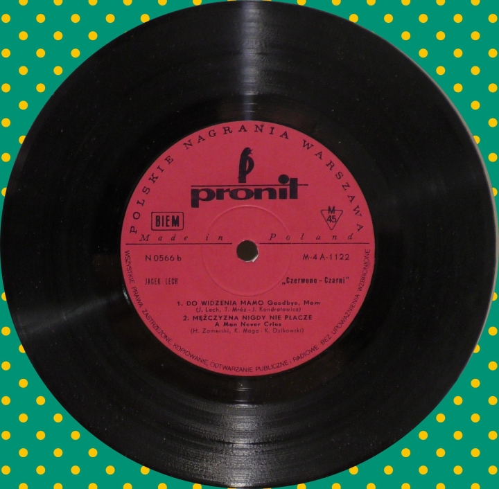 Jacek Lech, Czerwono-Czarni – Gdzie Szumiące Topole Pronit – N 0566