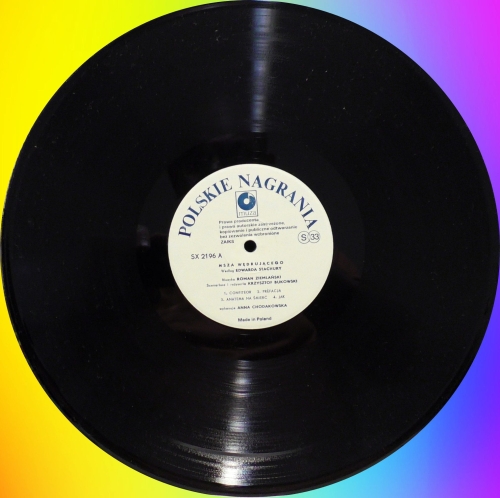 Edward Stachura •• Anna Chodakowska – Msza Wędrującego Polskie Nagrania Muza – SX 2196