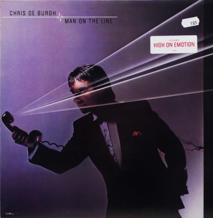 Chris de Burgh – Man On The Line A&M Records – AMLX 65002