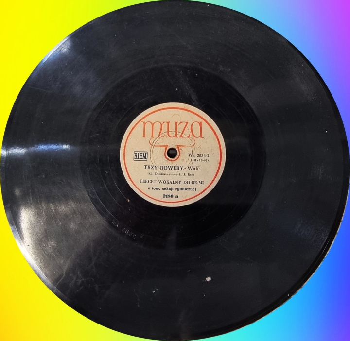 Tercet Wokalny Do-Re-Mi - Trzy Rowery / Chór Czejanda – Hallo Tu Mówi Wisła Muza – 2180