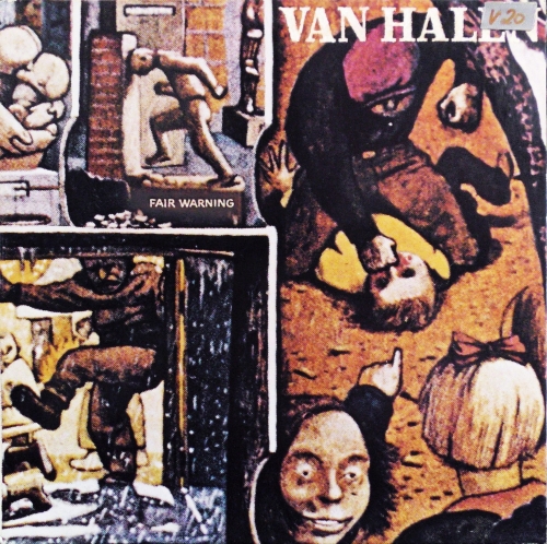 Van Halen – Fair Warning Warner Bros. Records – WB 56 899