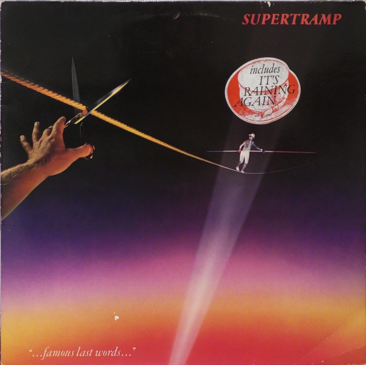 Płyta winylowa Supertramp – "...Famous Last Words..."  A&M Records – AMLK 63732