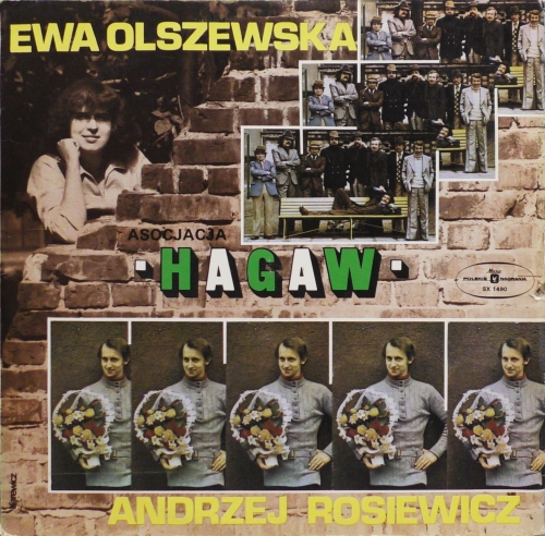 Ewa Olszewska , Andrzej Rosiewicz i Asocjacja Hagaw – Asocjacja Hagaw Polskie Nagrania Muza – SX 1490