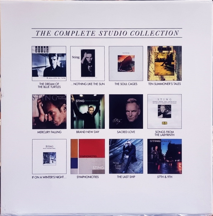 Sting – The Complete Studio Collection 12 Płyt Winylowych A&M Records – 6 00753 75653 9