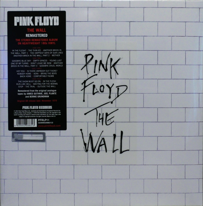 Płyty winylowe |  Floyd ‎– The Wall Pink Floyd Records ‎– PFRLP11