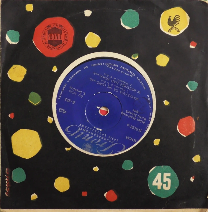 Halina Kowalewska, Maciej Koleśnik, Zesp. Instrum. K. Turewicza* – Warszawa Da Się Lubić / W Niedzielę Nad Wisłą / Na Katarynce / Głęboka Studzienka Pronit – N 0128